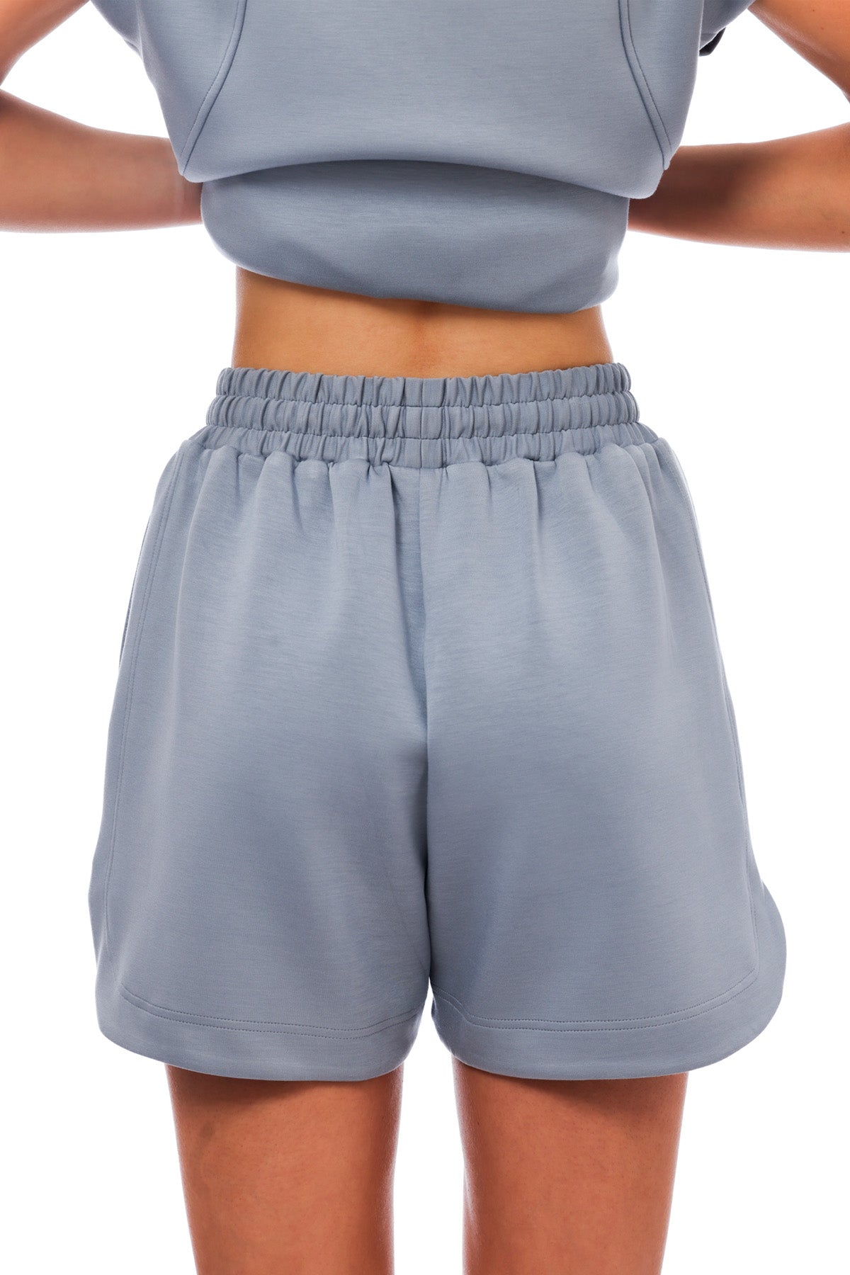 Harmony 25 Sweatshirt & Short Travel Set - Powder Blue