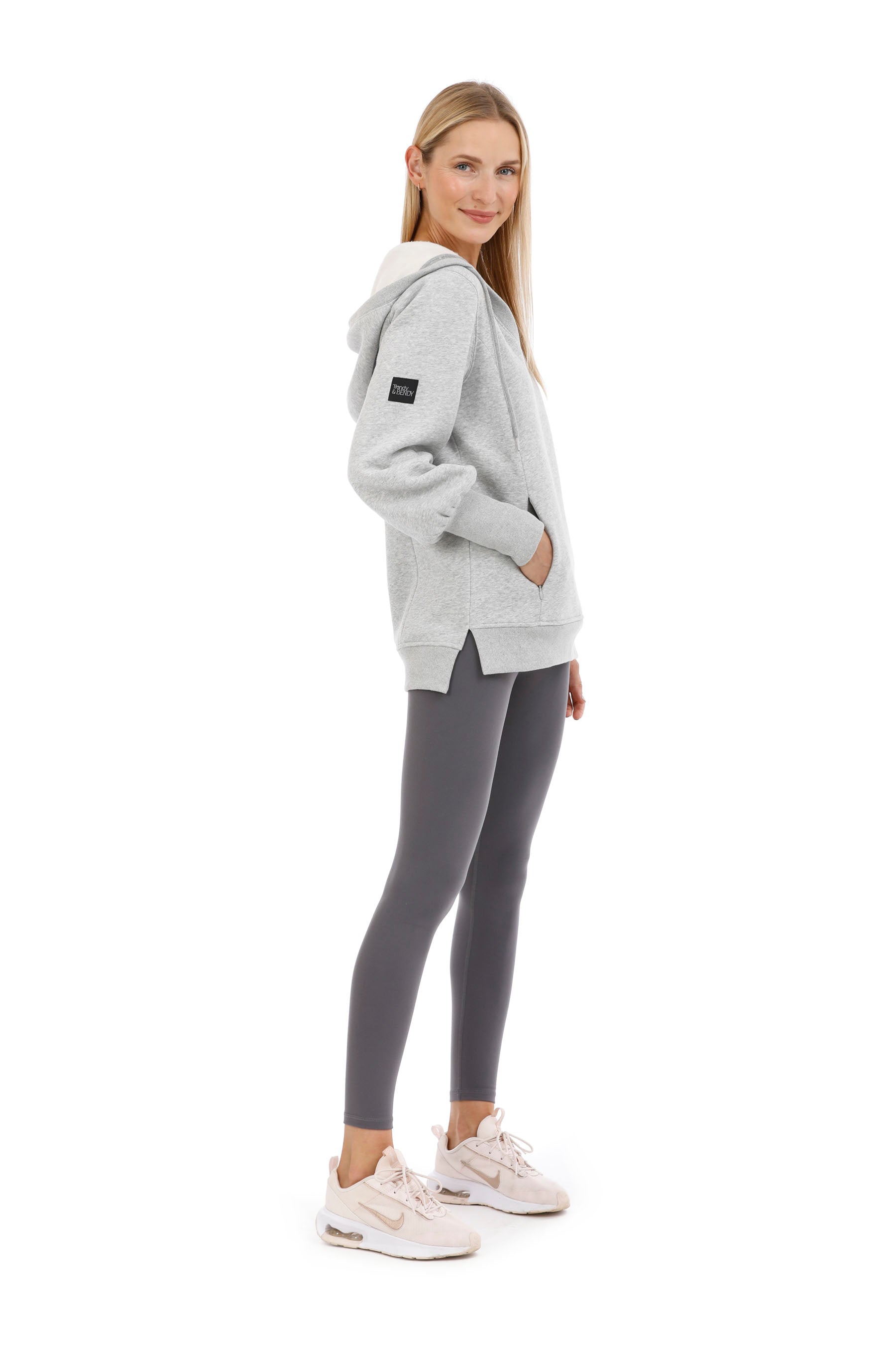 Ali High-Waisted Figure Enhancing Legging - Smoke Grey