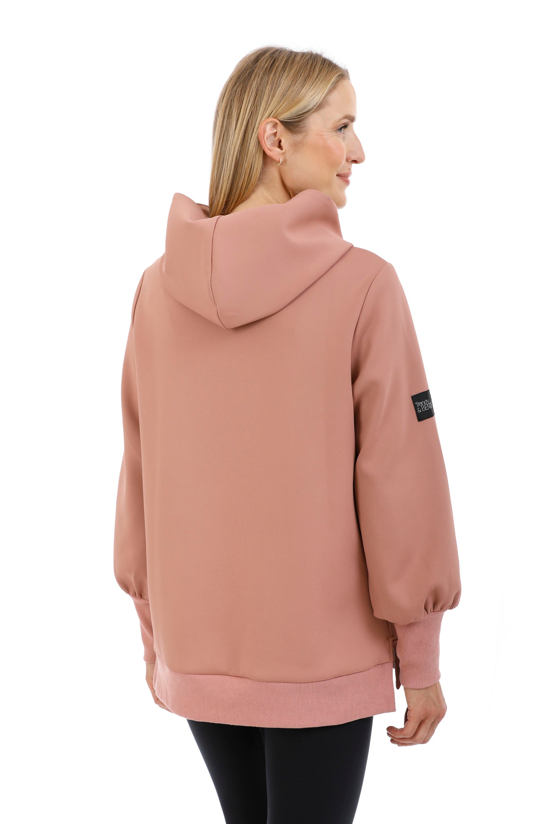 Purva Hoodie in Dusty Rose