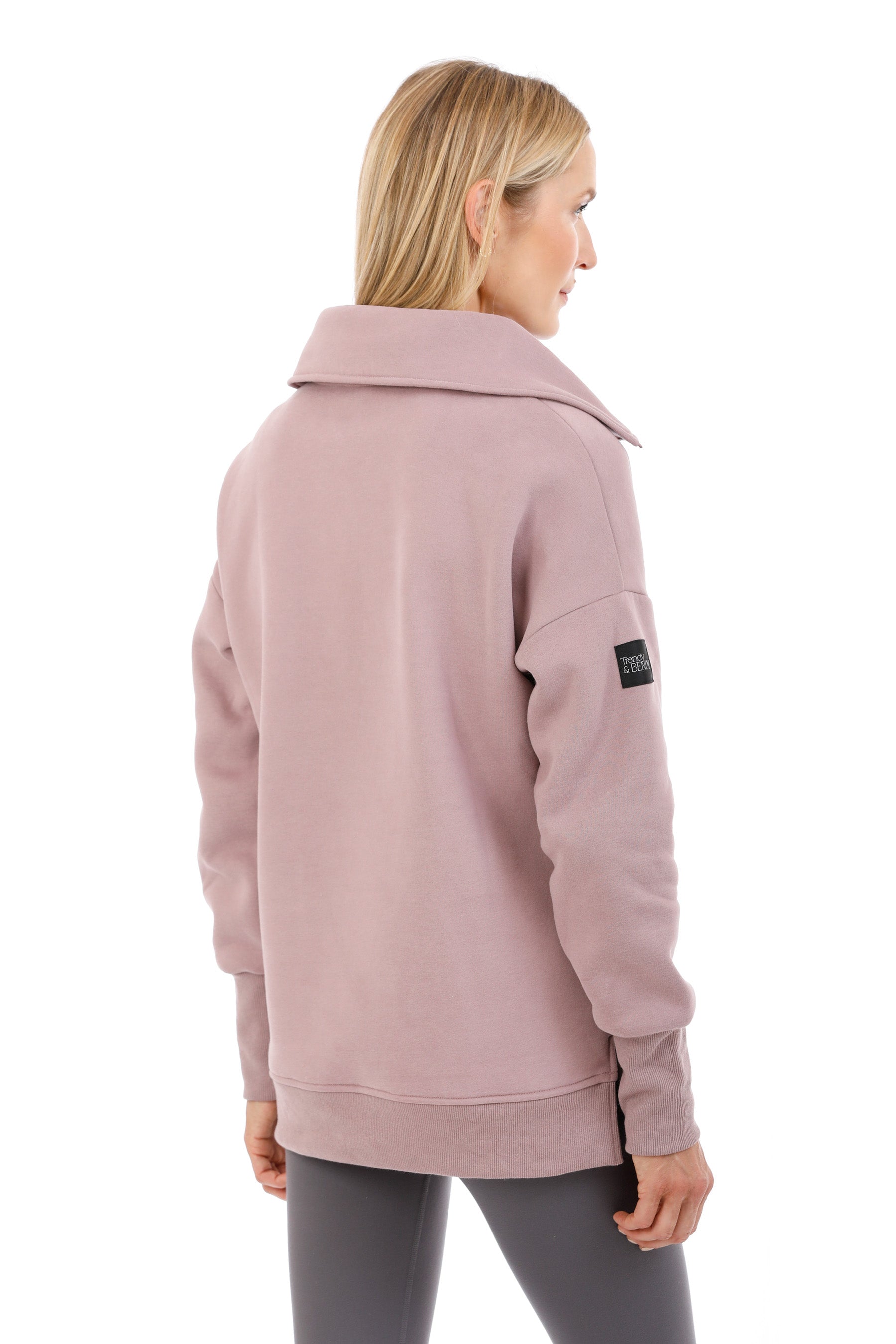 Paschimo (23) Half Zip Sweatshirt - Brassica