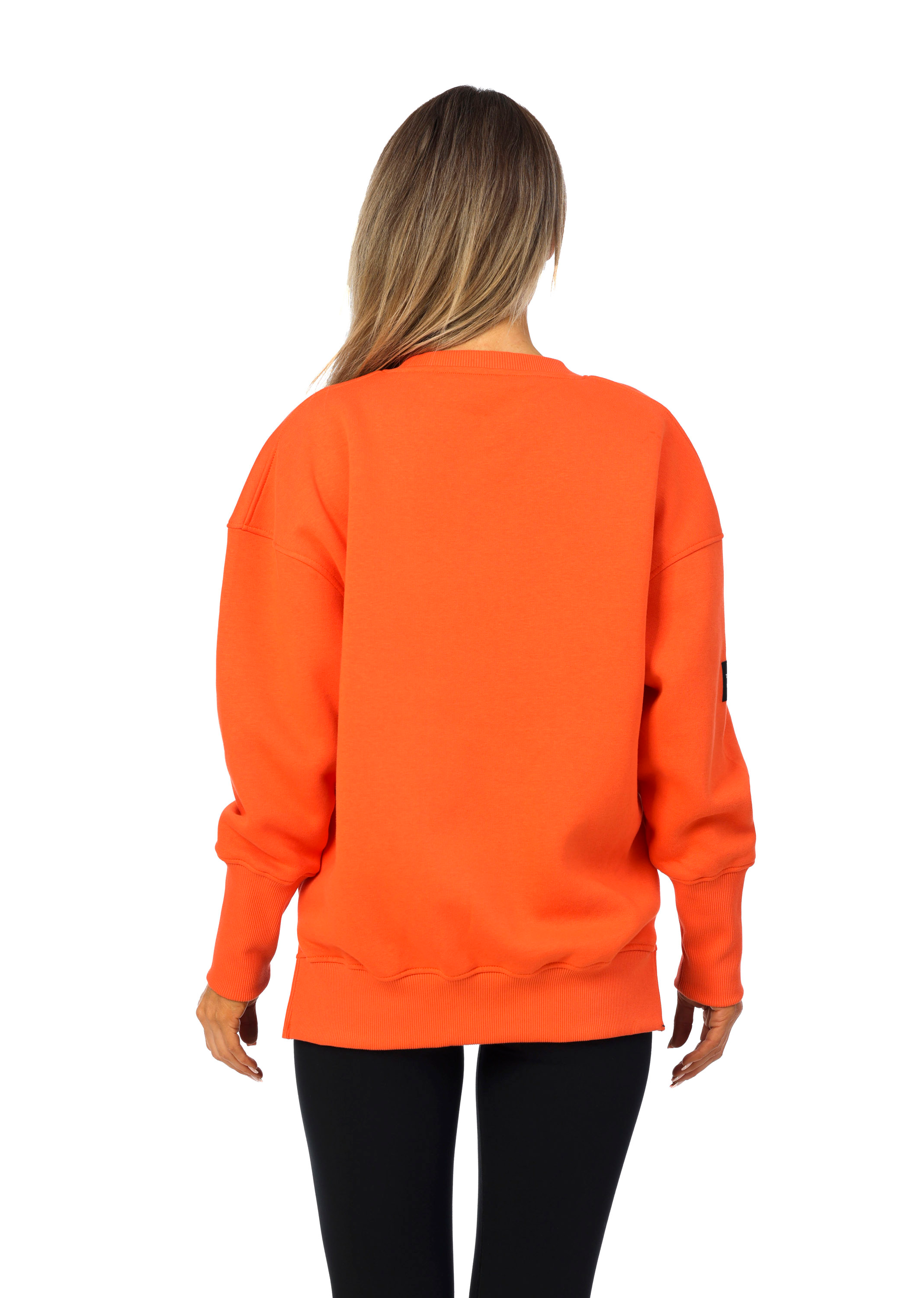 Heroic Sweatshirt in Orange Crush