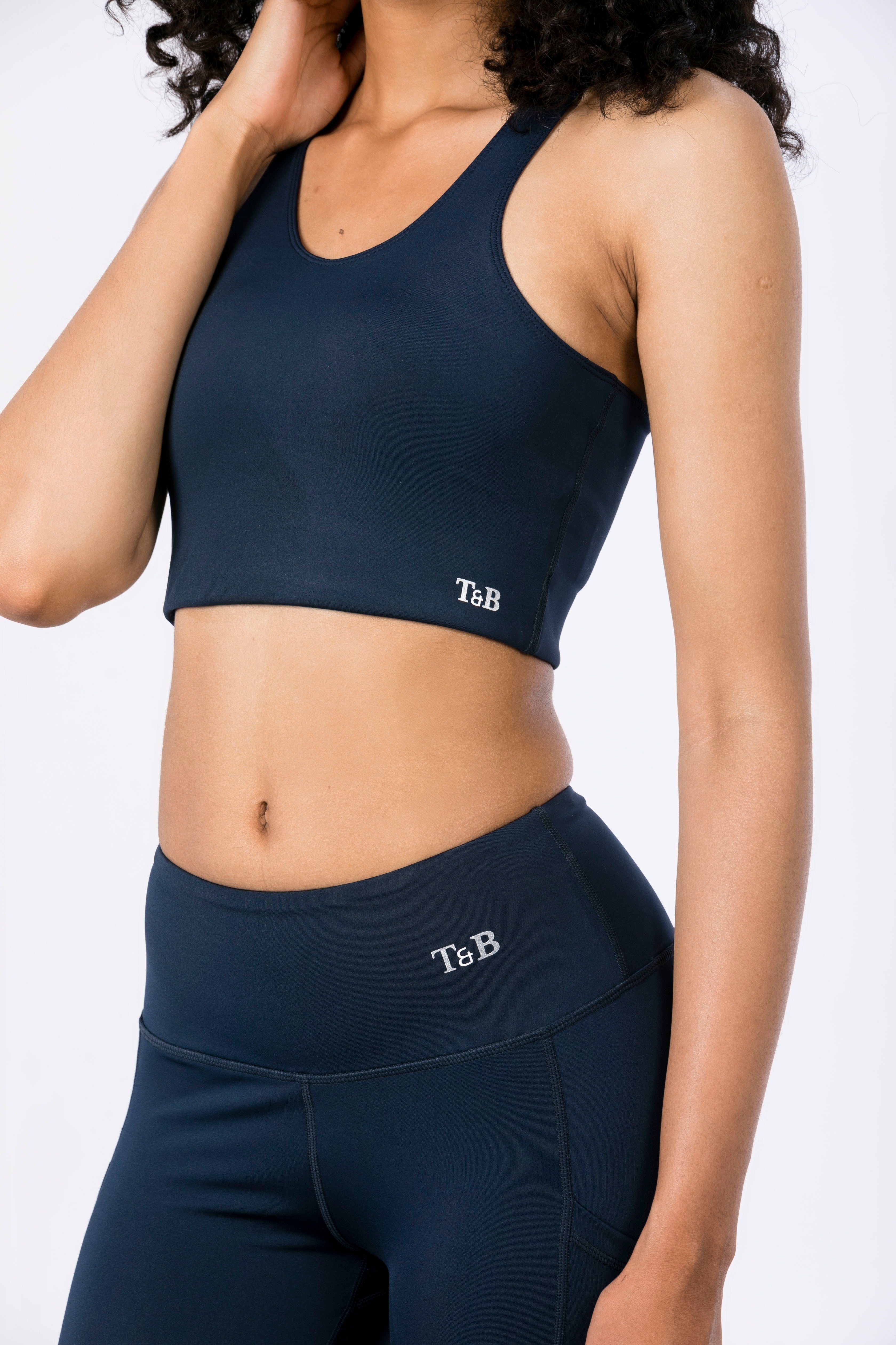 Chloe High-Waisted Pocket Legging - Midnight Navy
