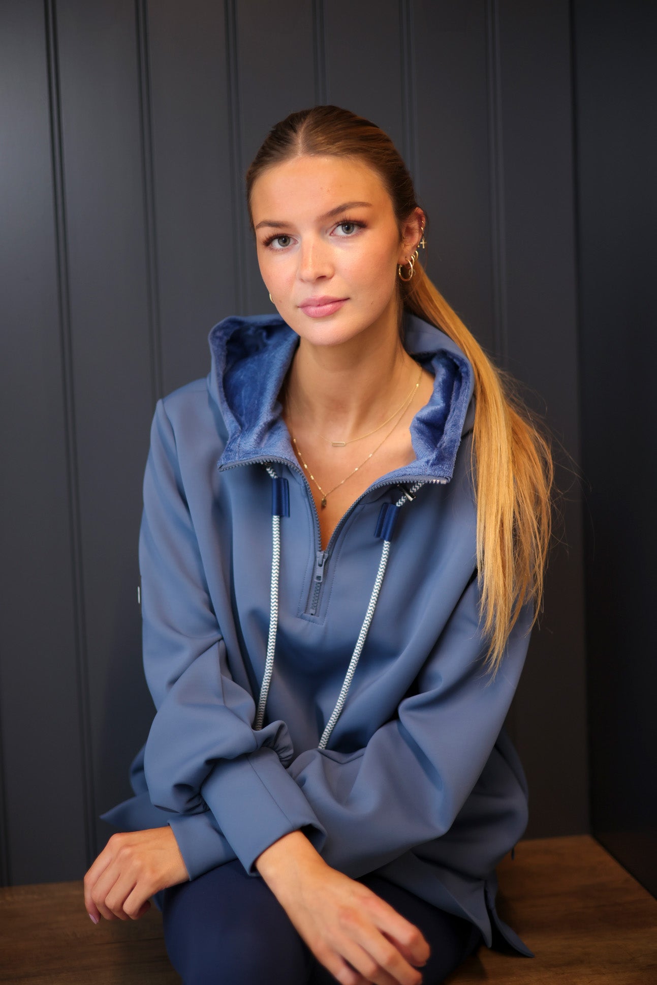 Odyssey Hoodie - Indigo Blue