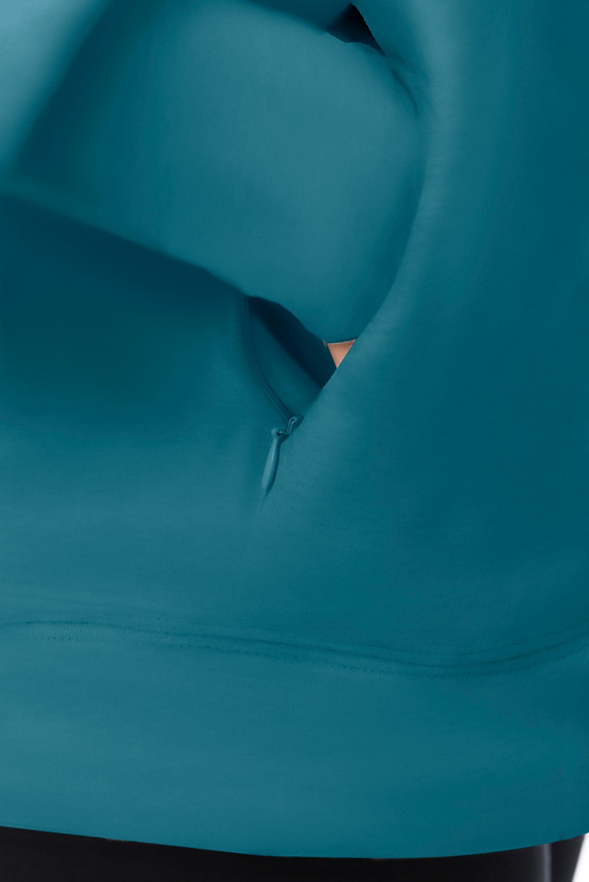 Paschimo Full Zip Sweatshirt - Emerald Teal