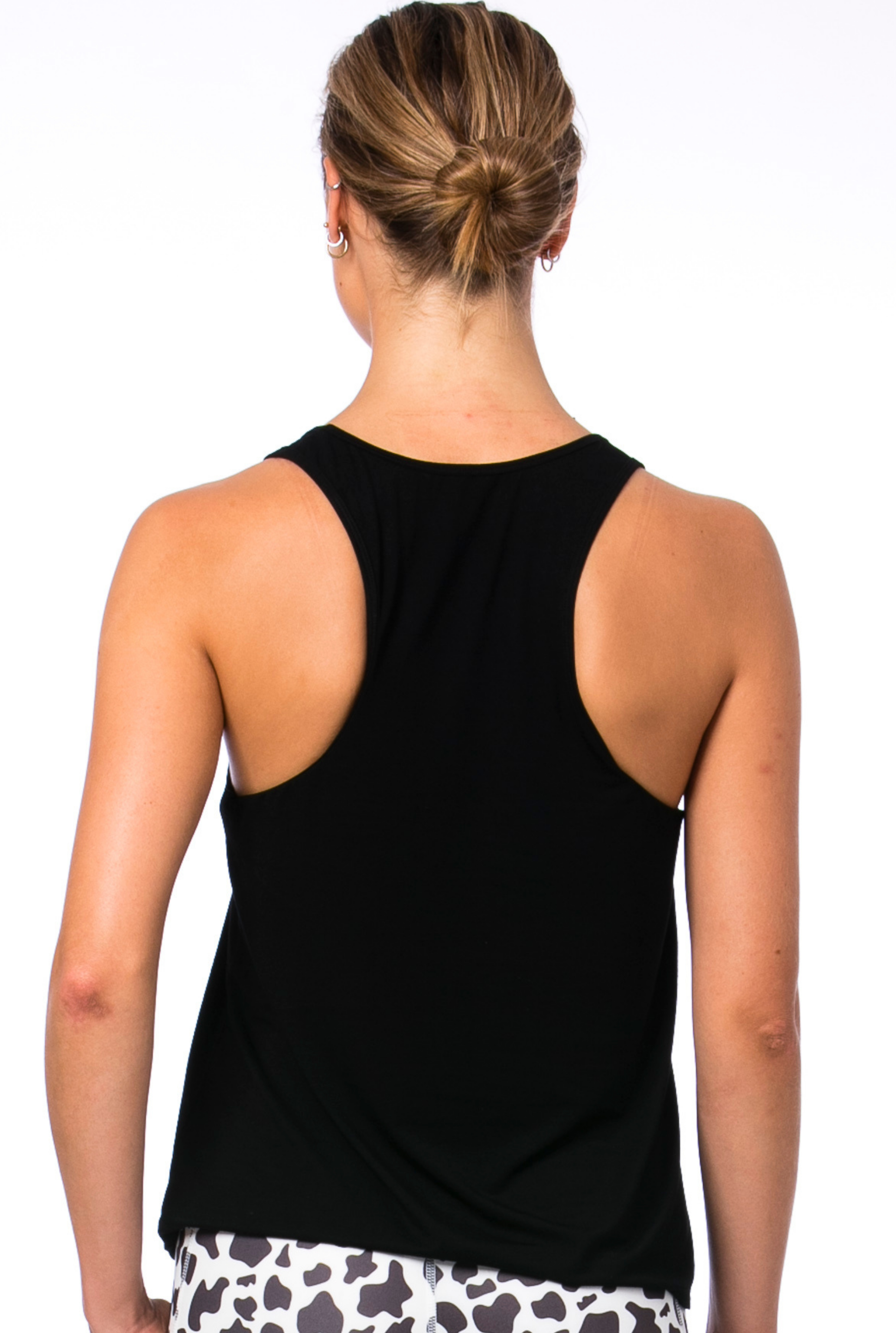 Trendy & Bendy Ashtanga Tank has a flattering round neckline and is designed to compliment your waistline. It is a long length tank with a racer back, made with modal fabric and is a super soft, buttery fabric. It is lightweight, breathable, stylish and versatile.
