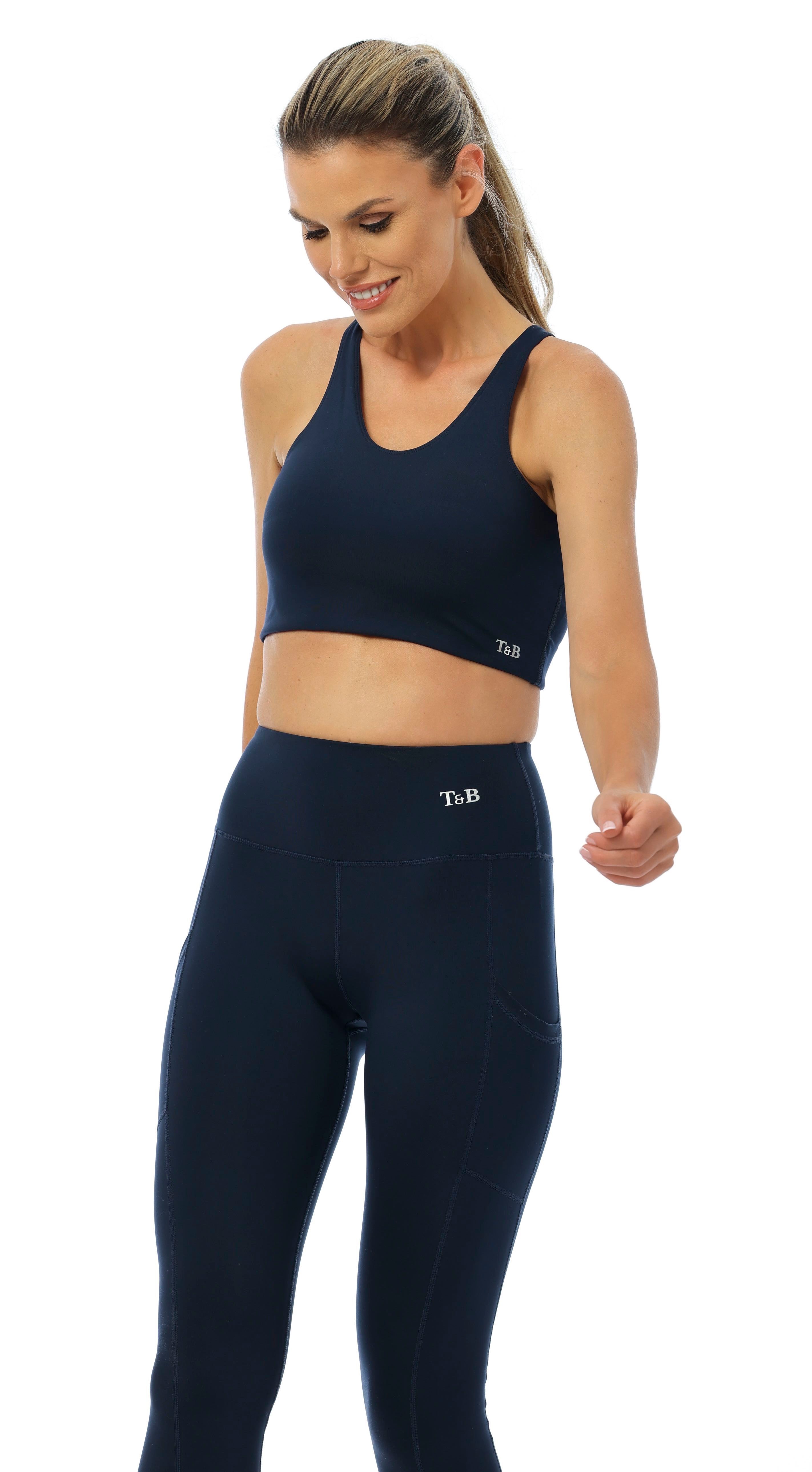 Chloe High-Waisted Pocket Legging - Midnight Navy